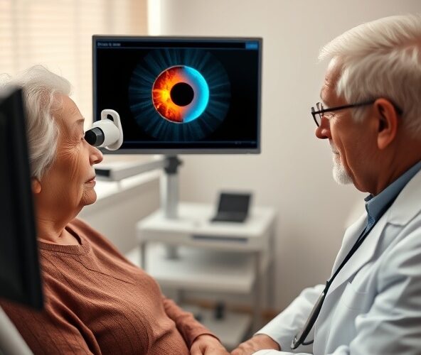 Jak leczyć plamkę żółtą (AMD) u seniora, by chronić wzrok?