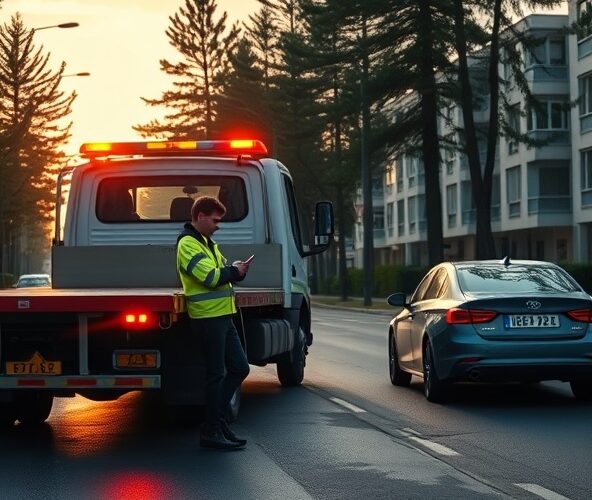 Jak sprawdzić czas dojazdu pomocy drogowej w Bielanach?