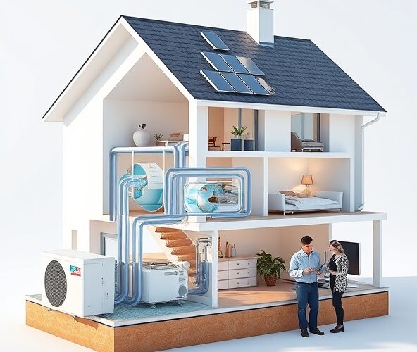 Jaką moc powinna mieć pompa ciepła Daikin do domu energooszczędnego?