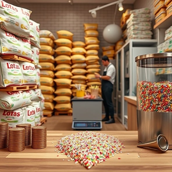 posypki do lodów lotus