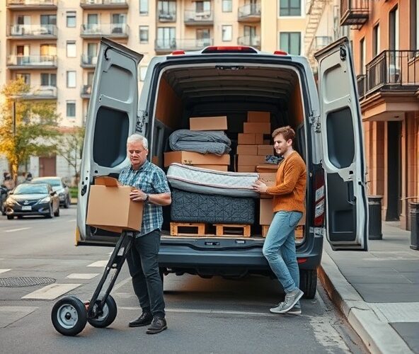 Jak tanio zlecić przeprowadzkę i transport kawalerki w mieście?