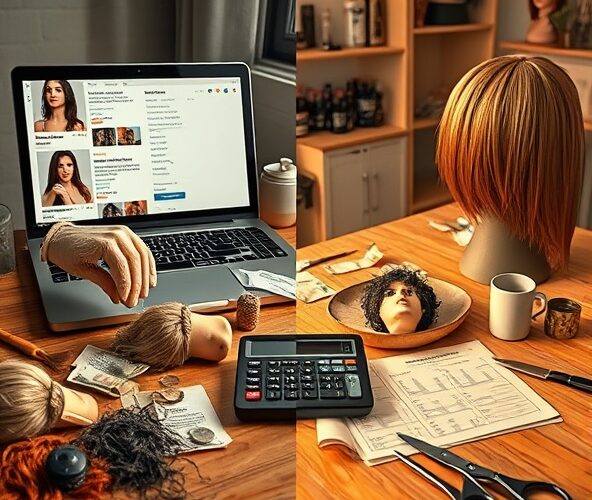 Jak policzyć, czy renowacja peruk z Allegro i Vinted opłaci się bardziej niż zakup nowych?