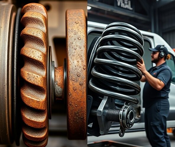 Które resory do Transita 3,5 t zmniejszą ryzyko awarii i przestojów?