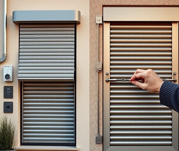 Czy właściciel domu w Krakowie powinien wybrać rolety antywłamaniowe z napędem czy ręczne?