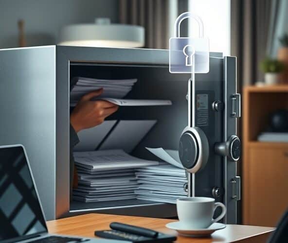 Czy sejf s2 spełni wymogi RODO przy przechowywaniu dokumentów JDG?