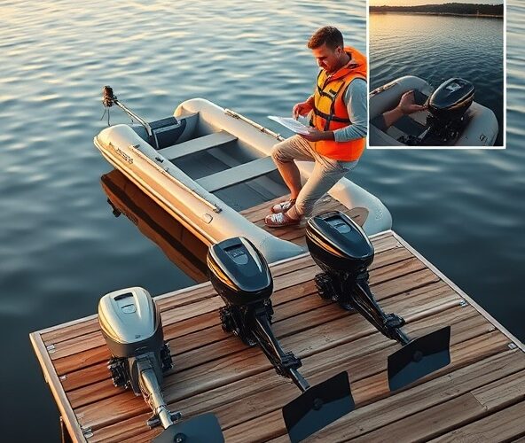 Jaki silnik zaburtowy do pontonu wybrać dla początkującego?