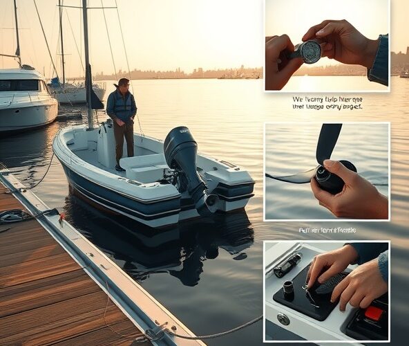 Jak szybko skontrolować silniki spalinowe zaburtowe przed rejsem?