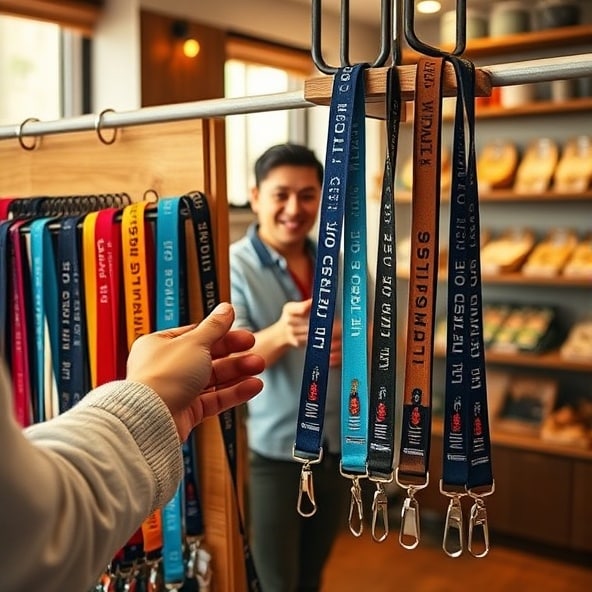 smycze reklamowe dwustronne