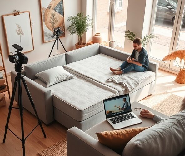 Jak mały e‑sklep bez programowania zwiększy sprzedaż sof z materacem?