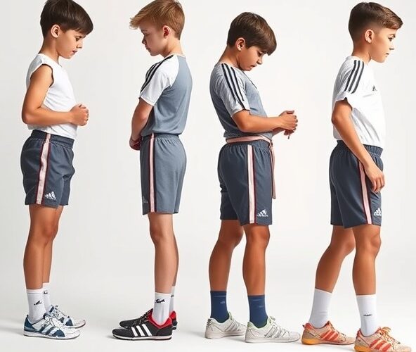 Jak dobrać rozmiar spodenek piłkarskich adidas junior pod sylwetkę dziecka, żeby uniknąć zwrotów?