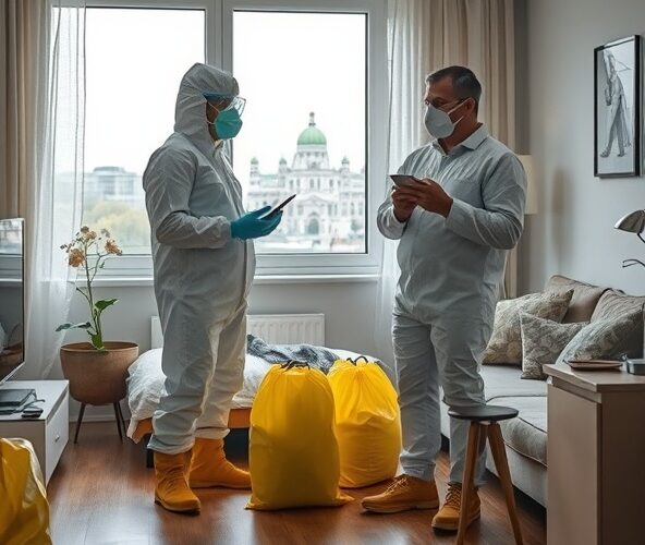 Jak właściciel mieszkania w Warszawie wybrać bezpieczne sprzątanie po zgonach?