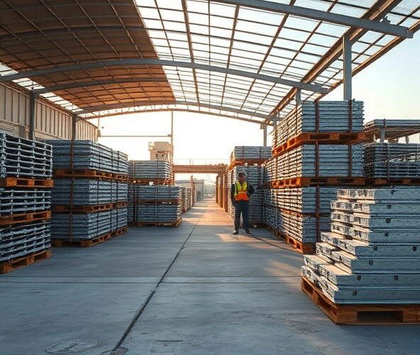 Jak magazynować stopnie skarpowe na zewnątrz, by uniknąć korozji?