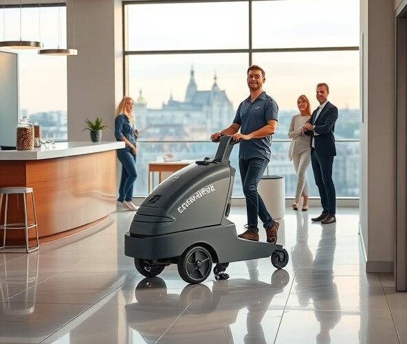 Jak wykorzystać szorowarki Kraków do obniżenia kosztów sprzątania w małej firmie?