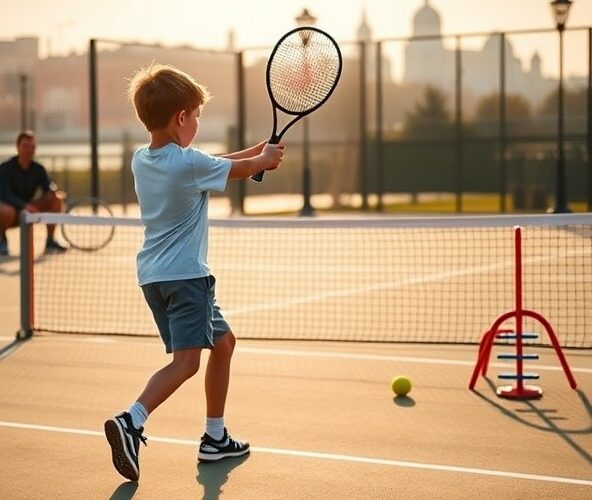 Jak przyspieszyć postępy 7-latka na lekcjach tenisa w Warszawie?