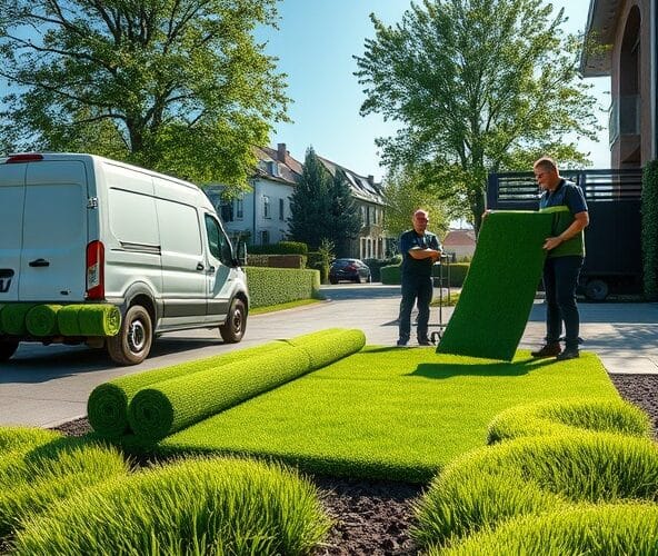 Gdzie kupić trawę z rolki w Kielcach z dowozem i montażem?