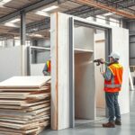 używane ścianki działowe