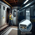 uszczelki do pociągu