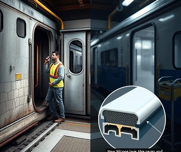 Czy uszczelki do pociągu z powłoką silikonową obniżą koszty serwisu?