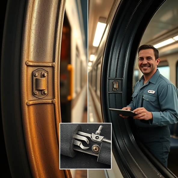 uszczelki do pociągu