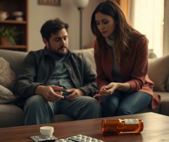 Jak pomóc partnerowi z uzależnieniem od leków przeciwbólowych, gdy ukrywa skalę problemu?
