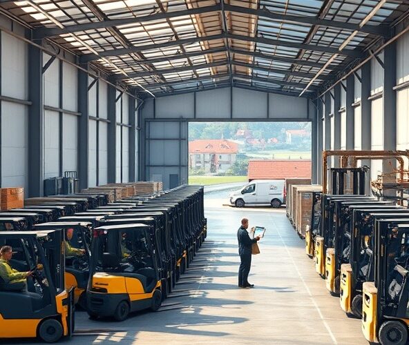Jak zarządzać flotą wózków widłowych w Sochaczewie by obniżyć koszty?