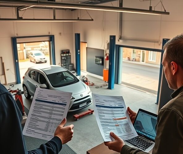 Jak porównać kosztorysy warsztatów samochodowych w Wieliszewie?