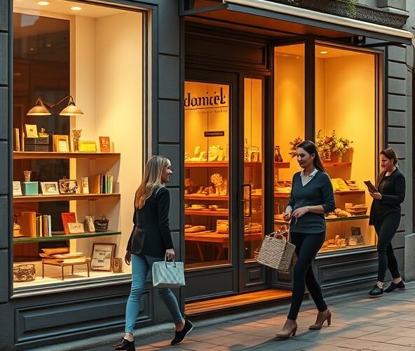 Czy witryny na wymiar pomogą zwiększyć średni koszyk w małym sklepie?