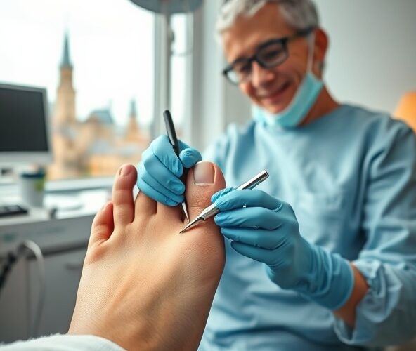 Który zabieg na wrastające paznokcie we Wrocławiu najszybciej przynosi ulgę w bólu i pozwala uniknąć usunięcia paznokcia?