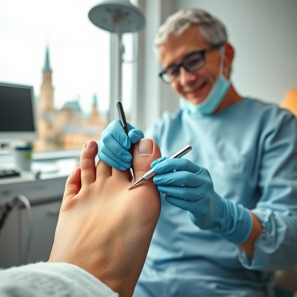 wrastające paznokcie wrocław