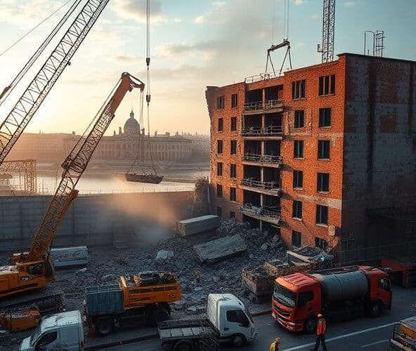 Jak wybrać wykonawcę wyburzeń i rozbiórek w Warszawie?