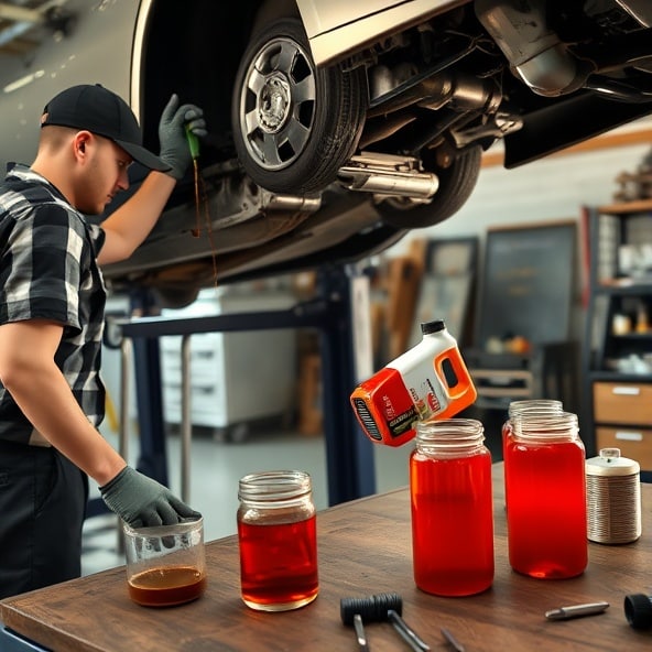 wymiana oleju w skrzyni automatycznej