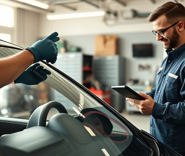 Jak uzyskać szybką wycenę wymiany szyby przedniej w samochodzie?