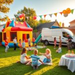 wynajem dmuchańców na urodziny