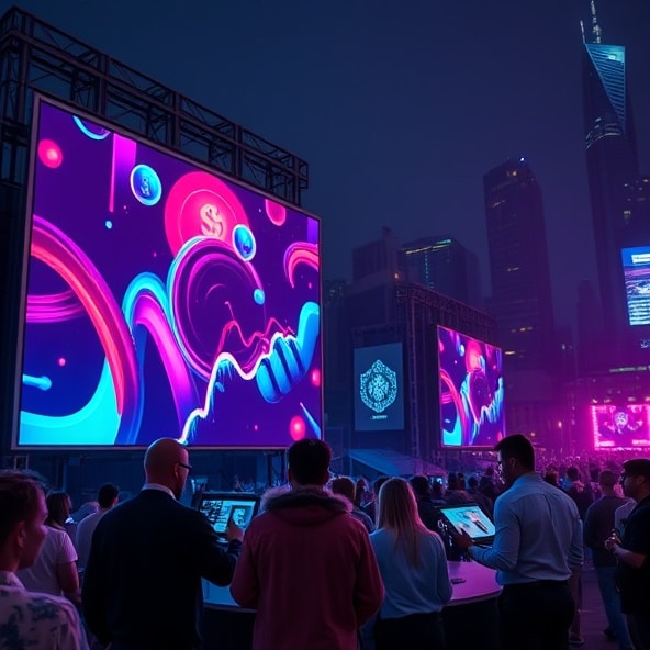 wynajem ekranów diodowych