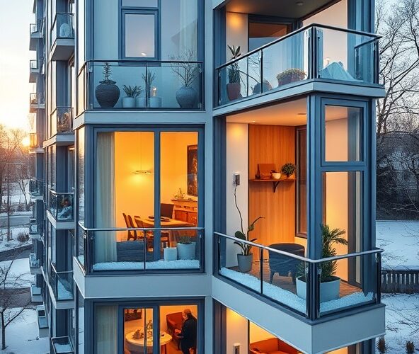 Zabudowa balkonów na Ursynowie: jak wybrać, by oszczędzić na ogrzewaniu?