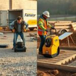 zagęszczarki wynajem