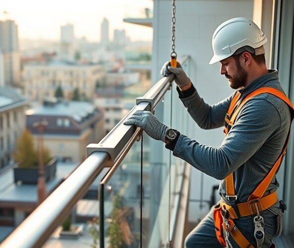 Jak wybrać zakład szklarski w Warszawie do montażu bezpiecznej balustrady szklanej na balkon?