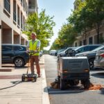 zamiatarki chodnikowe