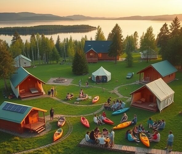 Jak zapewnić nocleg dla uczniów podczas zielonej szkoły nad jeziorem?