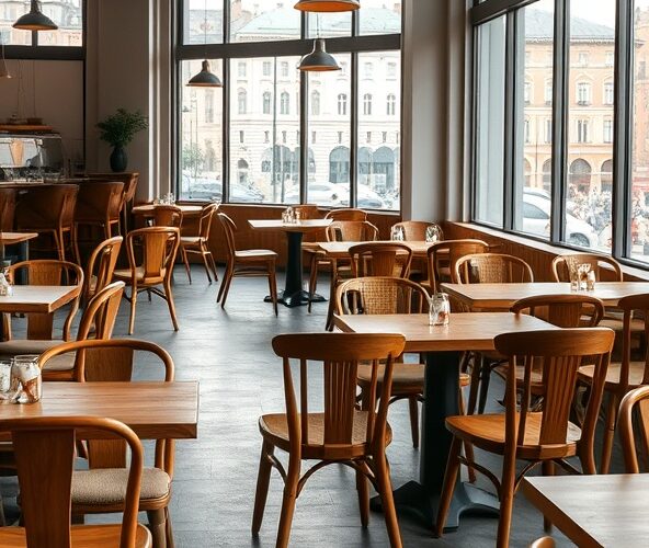 Jak dobrać trwałe krzesła drewniane do restauracji w Warszawie?
