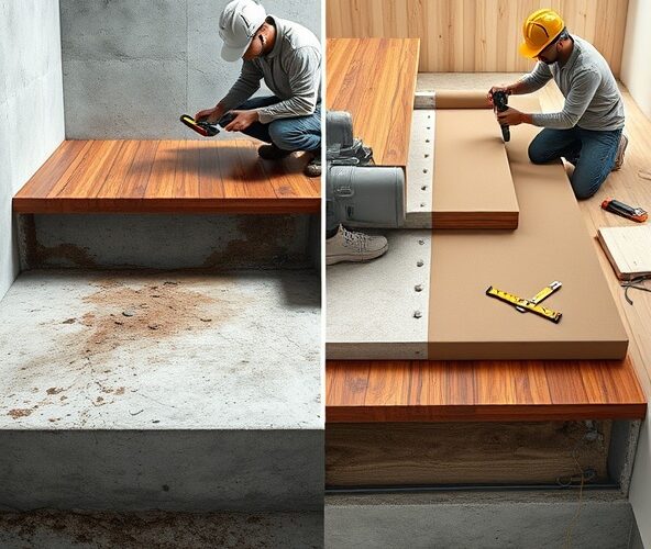 Czy montaż trepów na betonie wymaga izolacji przeciwwilgociowej?