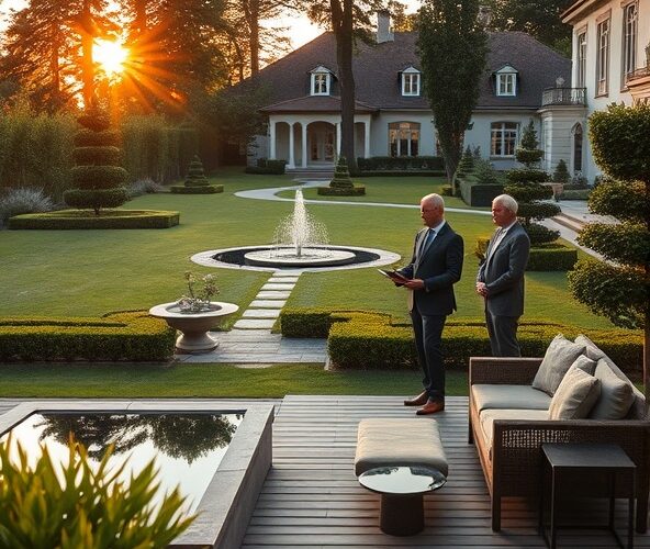 Jak jednoosobowa firma zakładająca ogrody w Konstancin‑Jeziorna pozyska zamożnych klientów?