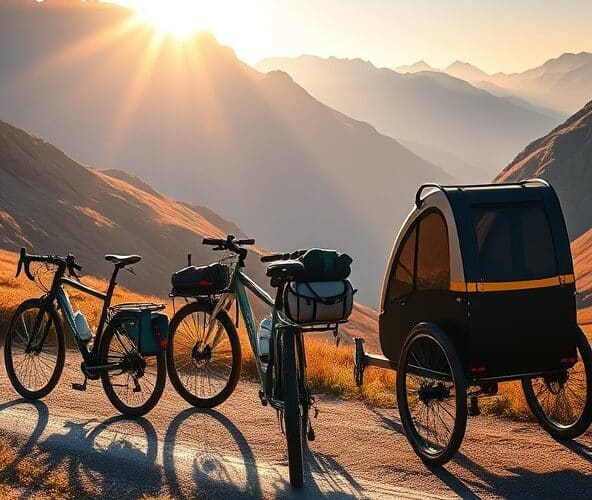 Jaką przyczepkę do roweru wybrać na długie wyprawy?