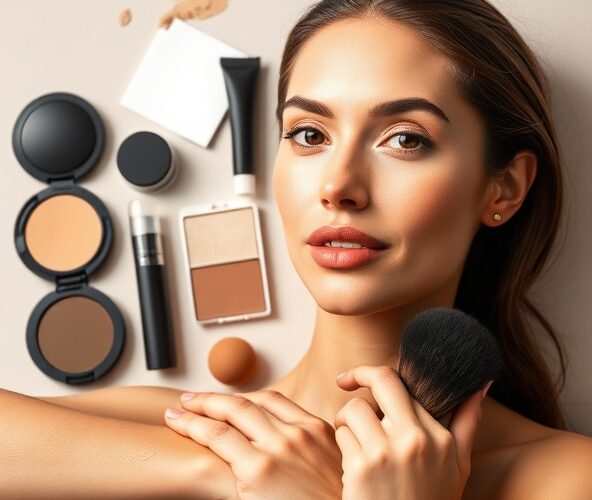 Jaki zestaw do konturowania twarzy wybrać na tłustą cerę?