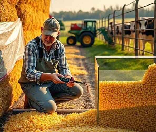 Kiszenie kukurydzy: jaką zawartość suchej masy wybrać dla krów?