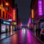 reklama świetlna łódź