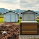 garaże blaszane dwuspadowe małopolska