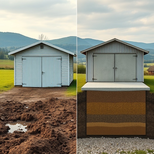 garaże blaszane dwuspadowe małopolska