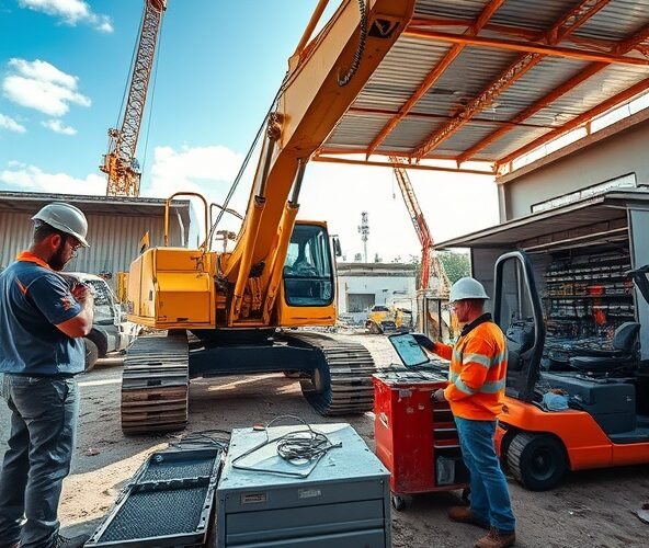 Jak zmniejszyć przestoje koparki z długim ramieniem na budowie?