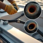 linia paliwowa do silnika zaburtowego